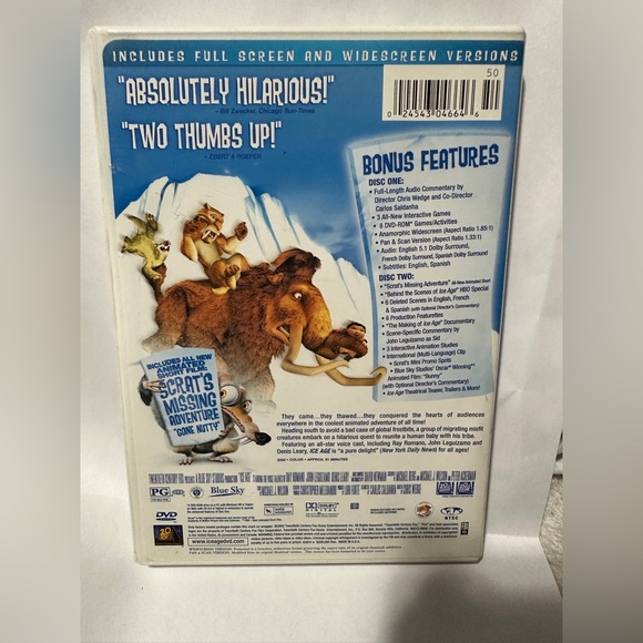 Cool Down with Ice Age: The Perfect DVD for Your Winter Nights! - Picture 2 of 4